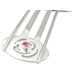 Silver ruby necklace
