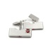 Platinum ruby cufflinks