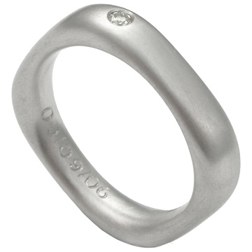 Platinum wedding ring