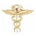 Caduceus pendant