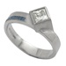 Palladium Solitaire Ring
