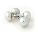 Grey pearl cufflinks 