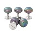 5 Peacock Pearl Studs