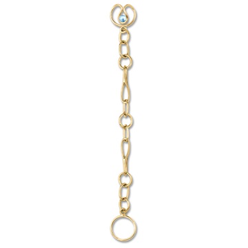 Long Link, 9ct gold plate