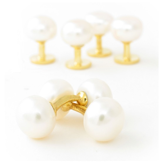 9ct Gold plate Cufflinks WP
